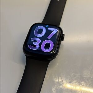 Apple watch series 10 GPS 42mm Black Smartwatch with Digital Display